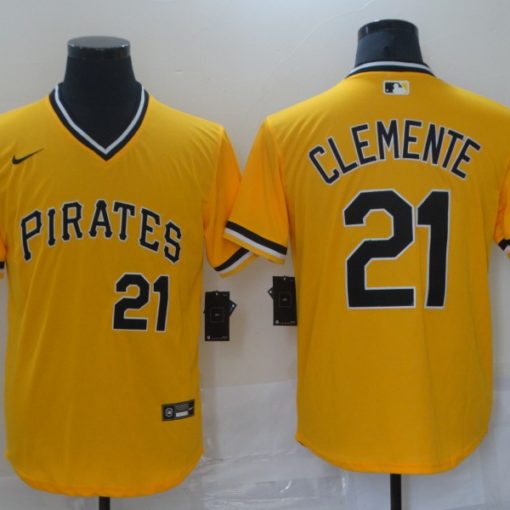 Roberto Clemente Pittsburgh Pirates Nike Youth Road Cooperstown Collection  Player Jersey - Gray