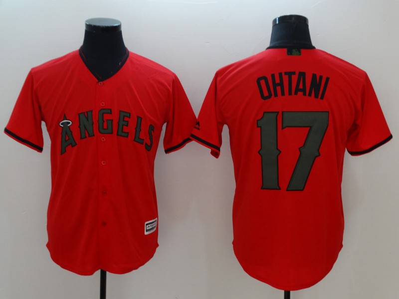 Shohei Ohtani #17 Los Angeles Angels White Home Player Flex Base