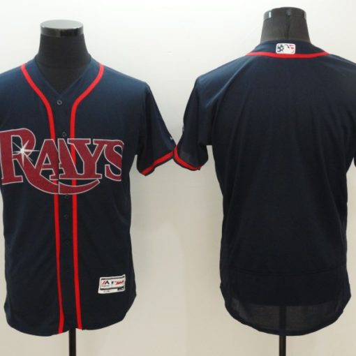 Vintage #3 EVAN LONGORIA Tampa Bay Rays MLB Majestic Jersey S