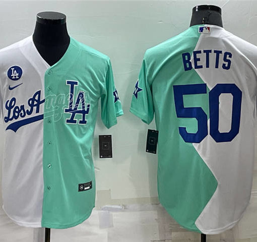 Mookie Betts Los Angeles Dodgers black jersey