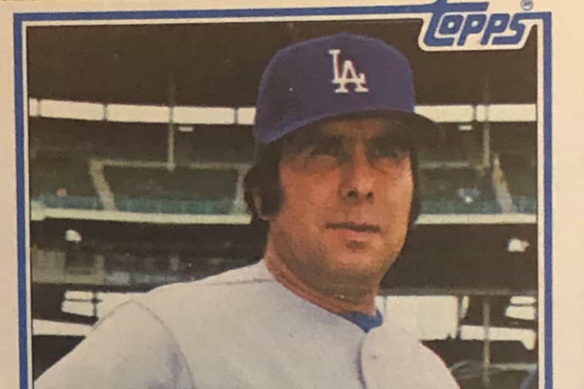 Vicente Romo pitched for the Dodgers in 1968 and in 1982, in between pitching for four other major league teams and for several seasons in the Mexican League. Here is his 1983 Topps baseball card.