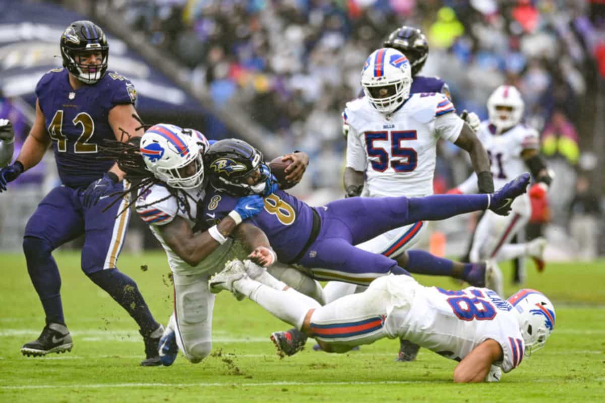 NFL: Buffalo Bills at Baltimore Ravens