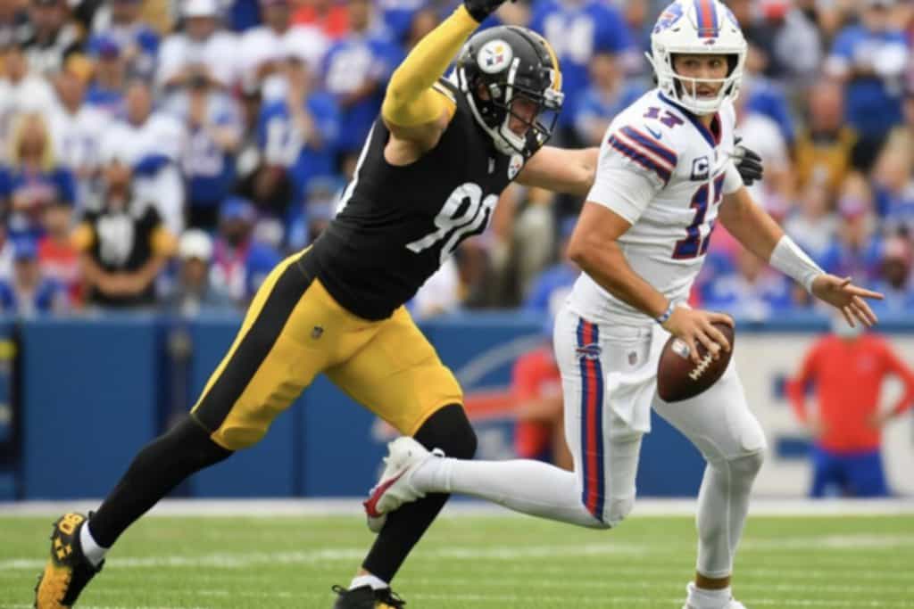 Bills vs. Steelers: Ana  buffalo bills vape shoplyzing Pittsburgh’s defense without LB T.J. Watt