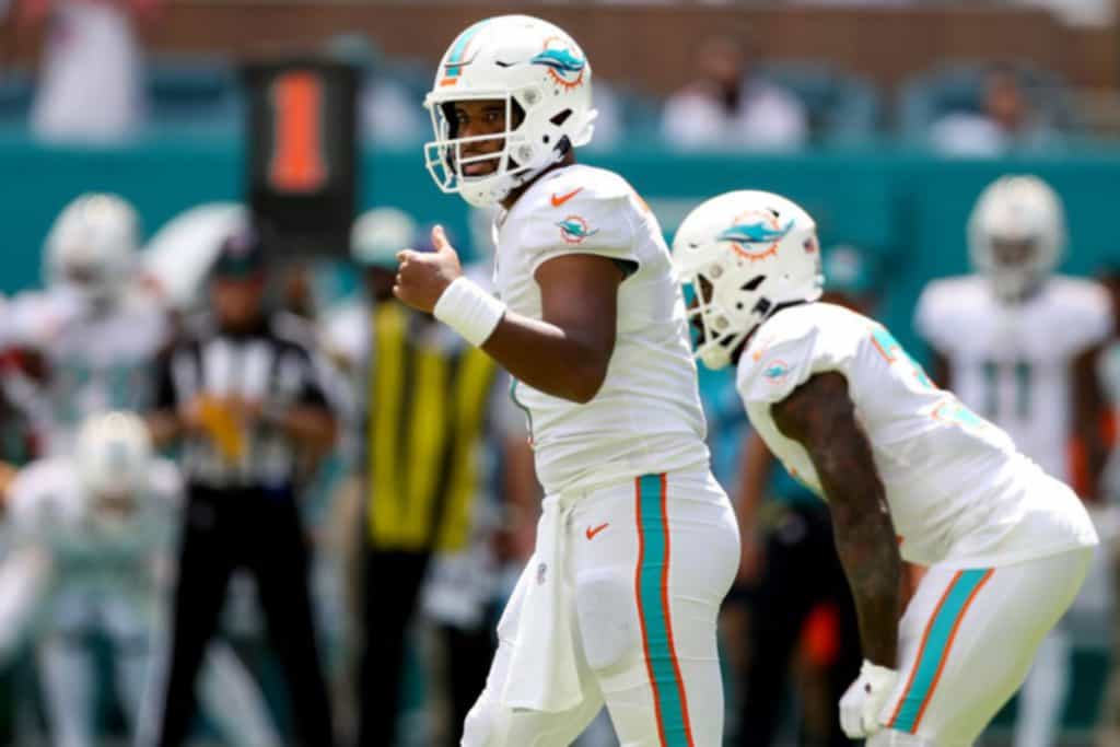 Dolphins vs. Bengals injury report: Tua Tagovailoa updat  buffalo bills vape shope for back, ankle injuries