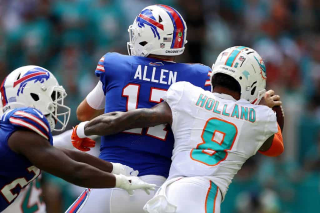 Miami Dolphins’ Most Valuable P  buffalo bills shirt toddlerlayer | Week Three; Despite the heat, it was snowing in Miami Gardens