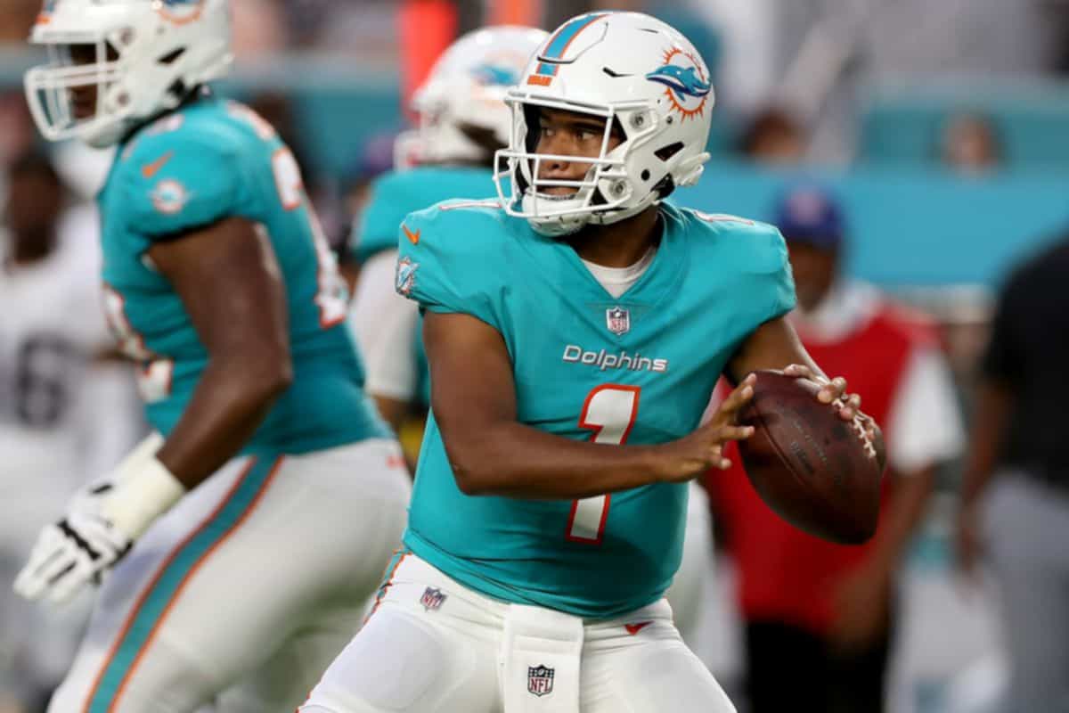 Miami Dolphins News buffalo bills jersey color rush 8/23/22: Dolphins  Offense Still Adjusting To New System