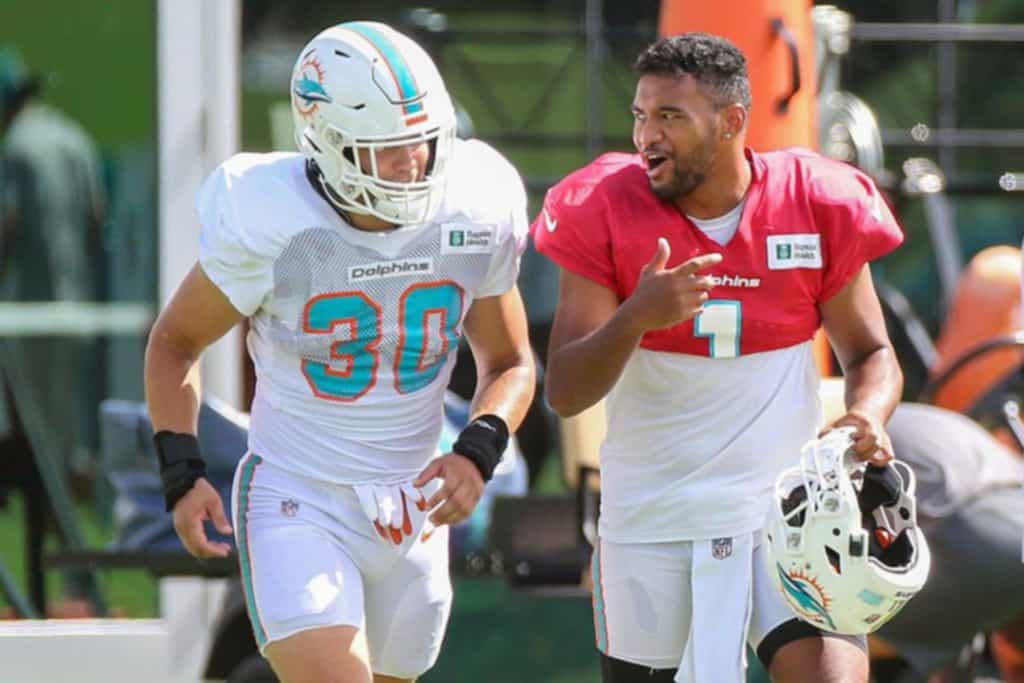 8/17/22 UPDATE: Miami Dolphins Orange Jersey Award TRACKER; we have a Tight  End sighting!