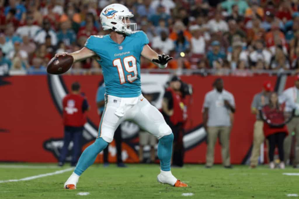 Miami Dolphins QB Skylar Thompson vs. Tampa Bay Buccaneers