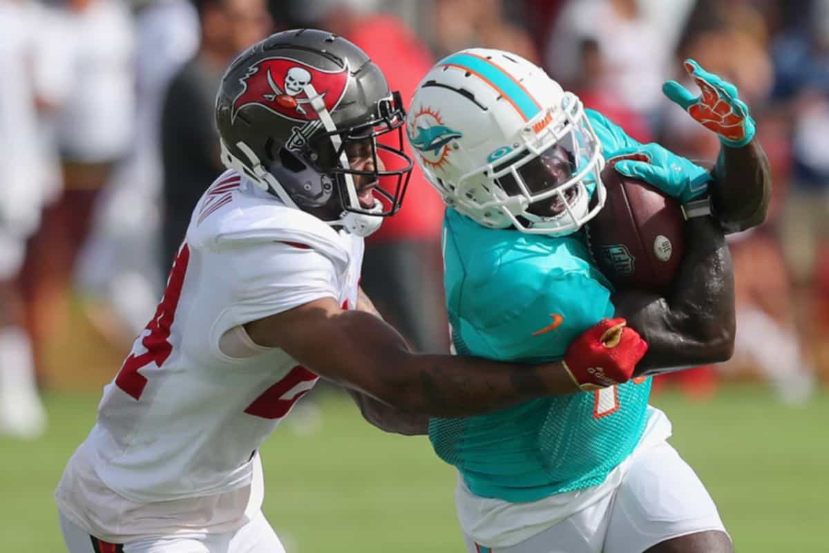 Dolphins-Bucs joint practice dates set for 2022 preseason