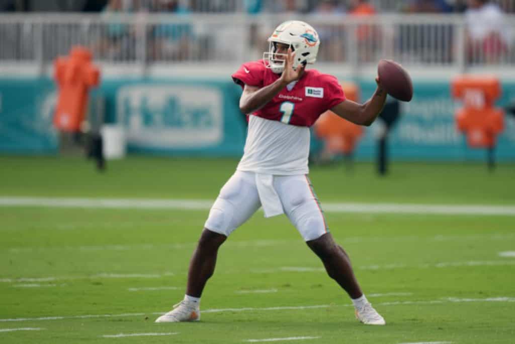 Miami Dolphins release  buffalo bills jersey color rush first depth chart ahead of Saturday’s week one preseason matchup vs. the Tampa Bay Buccaneers