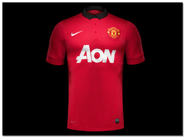 Nike Unveil New 2013/  manchester united jersey de gea  14 Manchester United Home Jersey