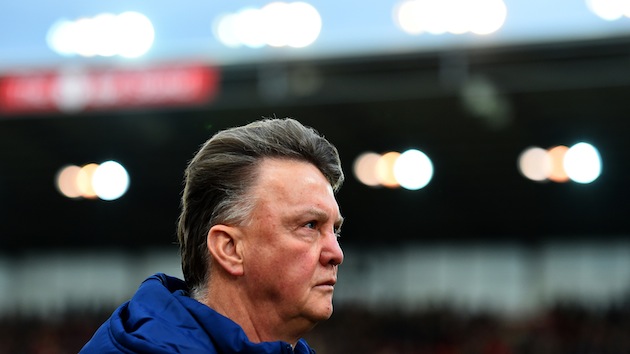 Could This Be the End of V  manchester united jersey font free download  an Gaal's Time at United