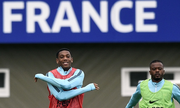 French striker Martial