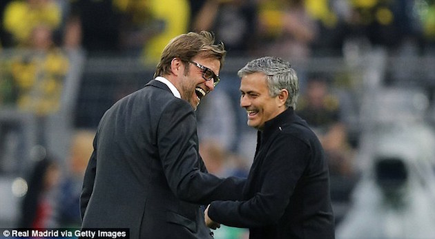 Mourinho a  best manchester united jersey of all time  nd Klopp Meet in Key Early Season Clash