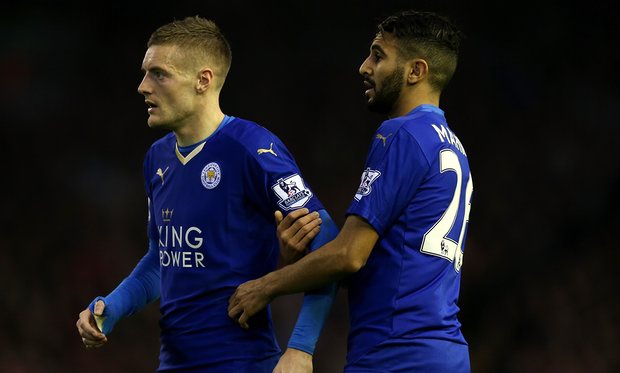 Vardy, Mahrez Host Arsenal As Both   manchester united jersey editor  Teams Look for First Win