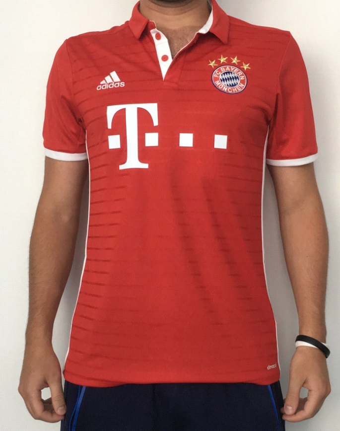 Bayern home jersey front