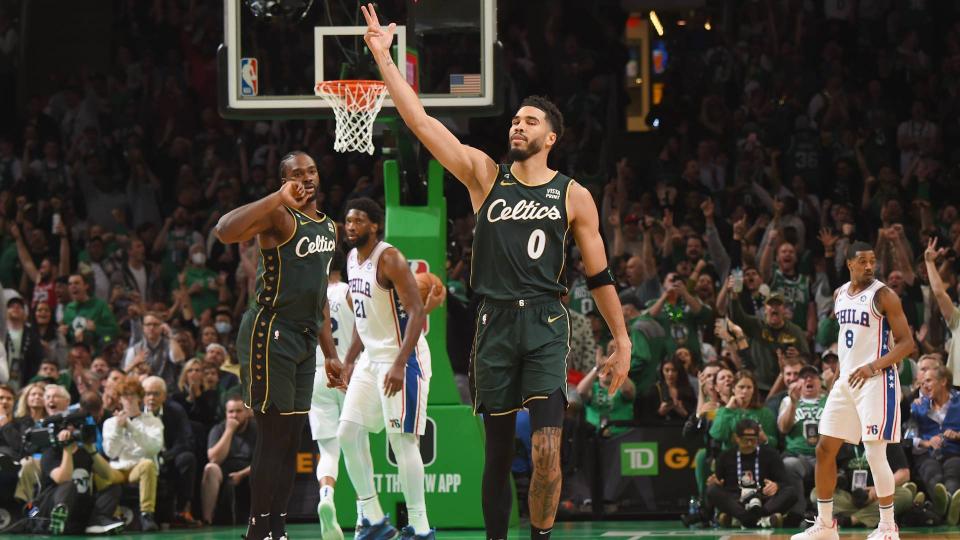 Vintage Jayson Tatum Shirts Boston Celtics To Eastern Conference