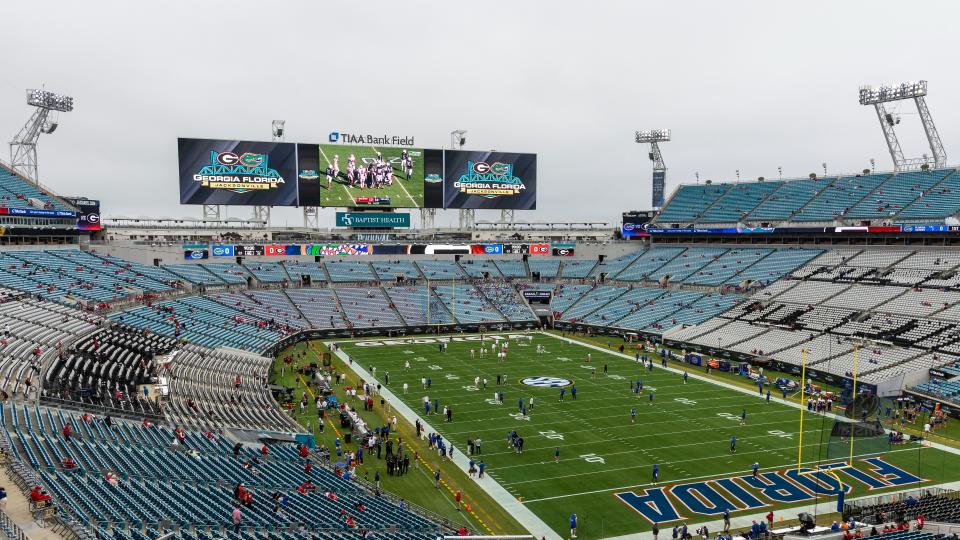 Vintage Jacksonville Jaguars TIAA Bank Field T-Shirt