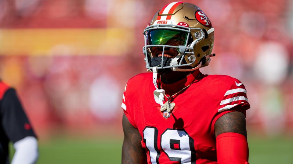 Deebo Samuel injury update: 49ers WR to miss Week 8 ga atlanta braves jersey  jones me vs. Rams -Buy Vintage Sports Apparel, Cheap Men NBA  T-shirts,Replica NFL jerseys,child NHL Gear, wholesale Soccer