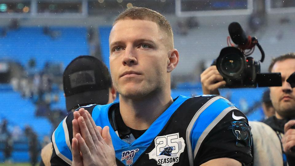 Christian McCaffrey San Francisco 49ers jersey 2022: How to buy gear  following Carolina Panthers trade 