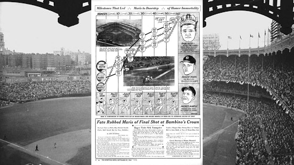 TSN Archives: Why Roger Maris' 60 buffalo bills merchandise australia th  homer caused a controversy (Oct. 4, 1961, issue) -Buy Vintage Sports  Apparel, Cheap Men NBA T-shirts,Replica NFL jerseys,child NHL Gear,  wholesale