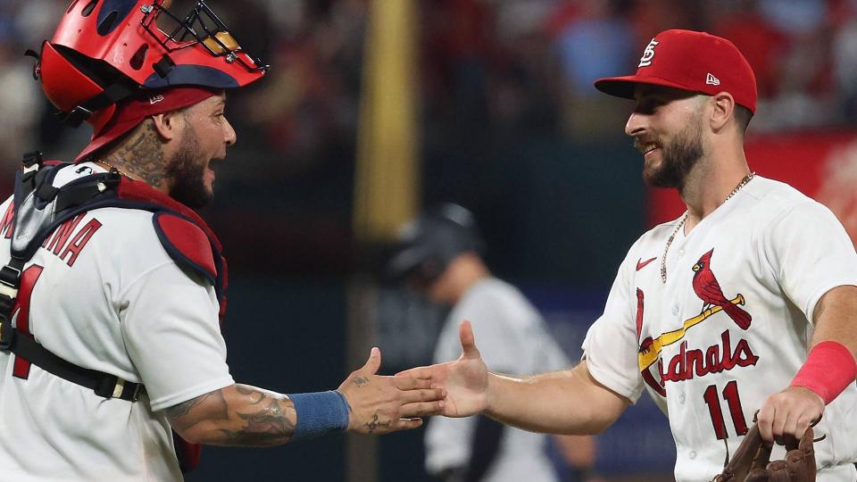 Paul DeJong steps into opportunity he might have 'dreaded' before and  delivers big hit for Cardinals vs. 617 on red sox uniforms Yankees -Buy  Vintage Sports Apparel, Cheap Men NBA T-shirts,Replica NFL