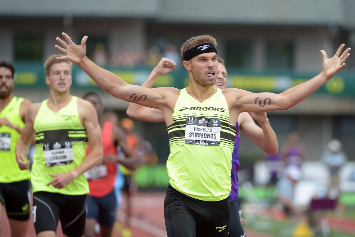 Nick Symmonds Sells Shoulder for tampa bay nfl jersey changes over