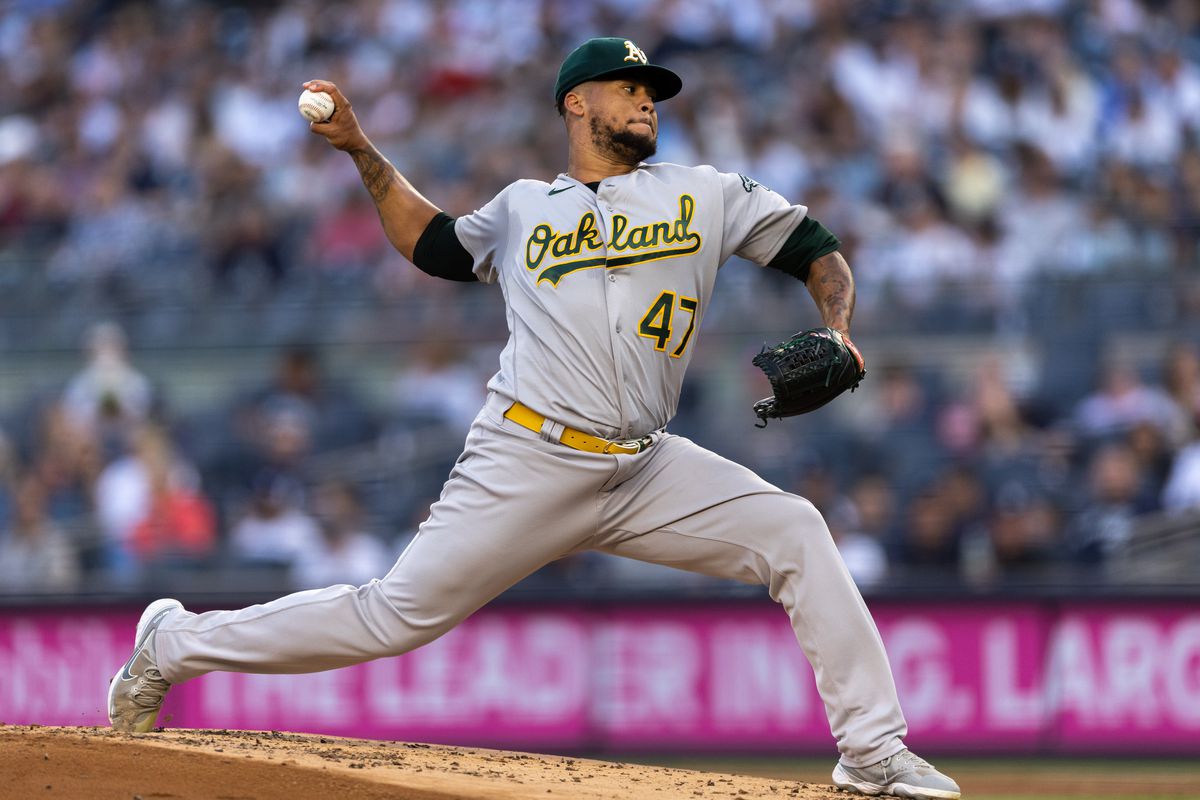 Oakland A's injuries: Frankie Montas will start Thur manchester
