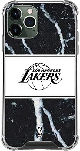 Skinit Clear Phone Case Compatible with iPhone 12 Pro - Officially Licensed NBA Los Angeles Lakers Home Jersey Design