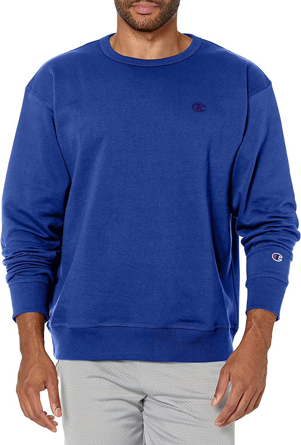 Champion Men's Crewneck Sweatshirt, Midweight Crew Sweatshirt for Men, Our Best Comfortable Sweatshirts for Men