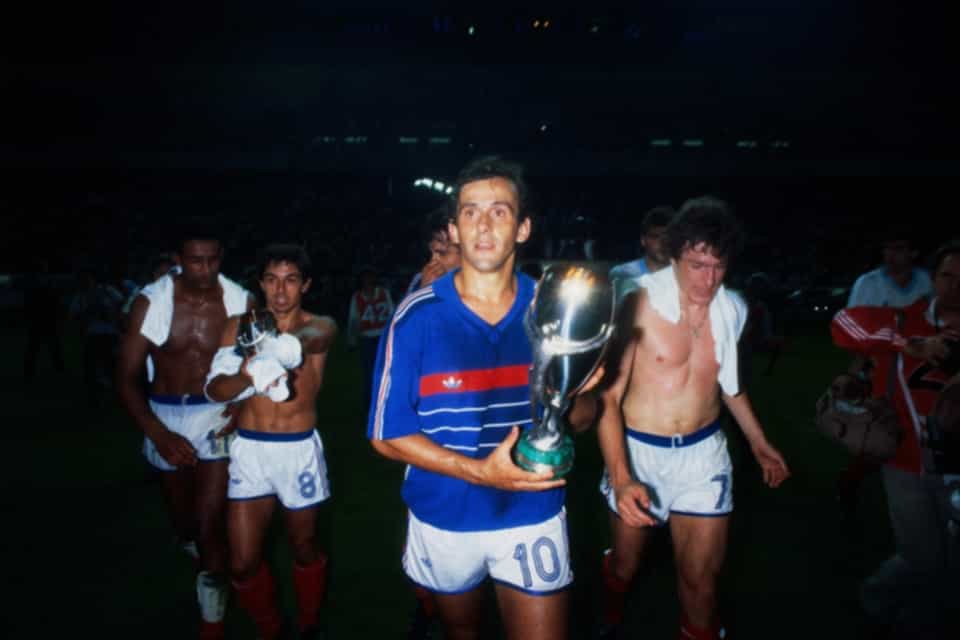 Platini inspired France to the first Finalissima – although he called it the Artemio Franchi Cup