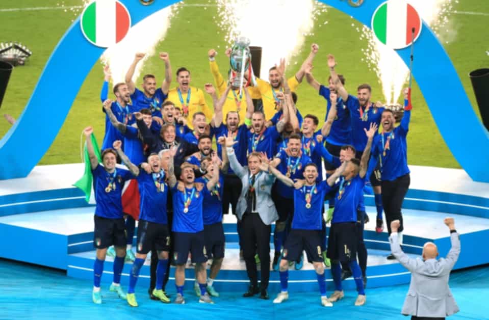 Italy won the Euro 2020 tournament, beating England on penalties in the final