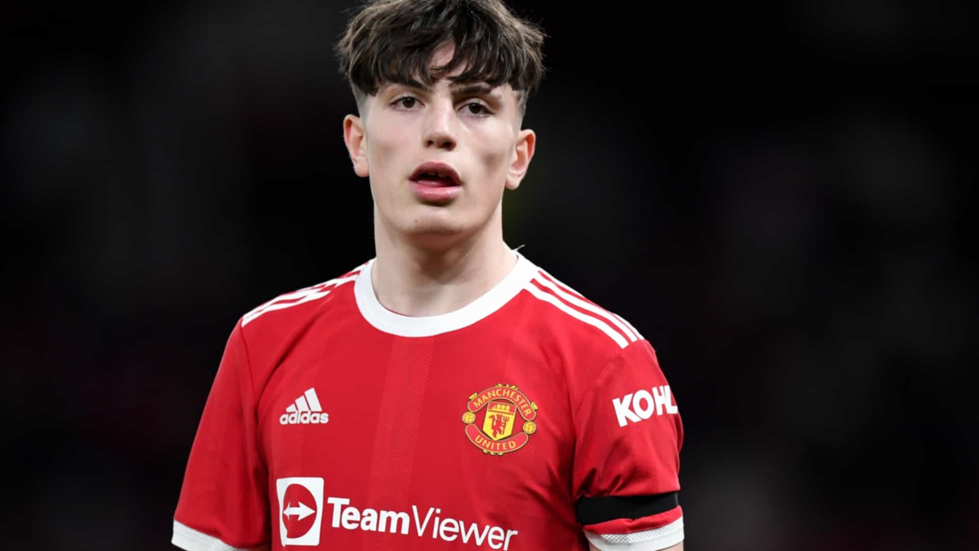 The 17-year-old Manchester United youngster who is teammates with Cristiano Ronaldo and Lionel Messi and made Red Devils debut against Chelsea