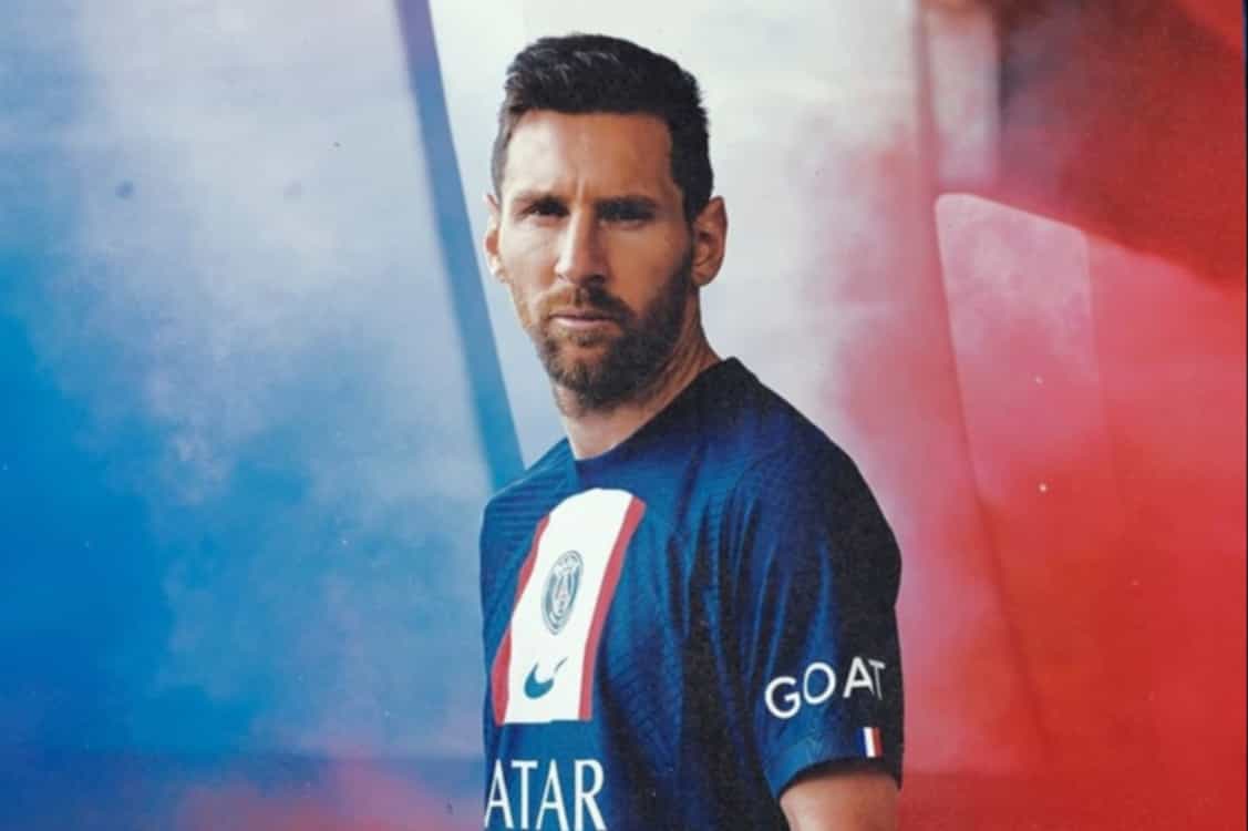 Lionel Messi will officially have ‘GOAT’ on his Paris Saint-Germain shirt next season thanks to new sponsorship deal