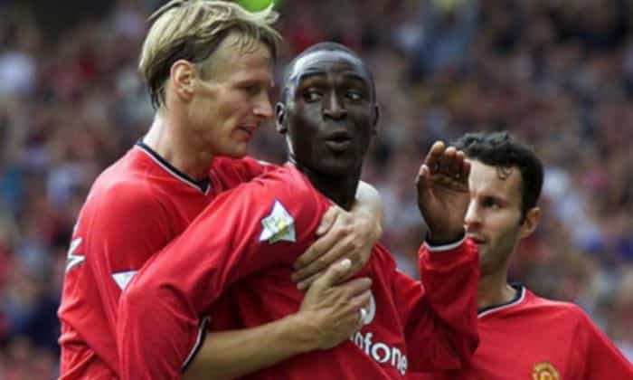 2. Andy Cole and Teddy Sheringham