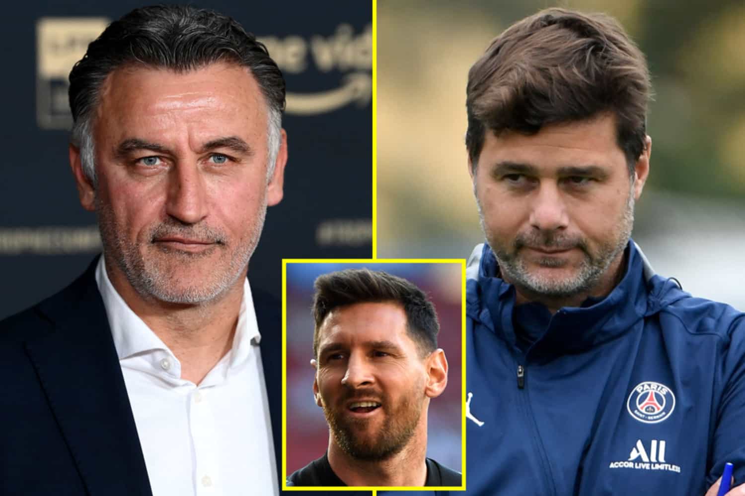 Paris Saint-Germain set to appoint Christophe Galtier as Mauricio Pochettino’s replacement and club could sign ex-Premier League stars to play behind Lionel Messi, Kylian Mbappe, and Neymar