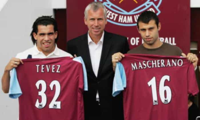 2006/07: West Ham got Tevez AND Mascherano