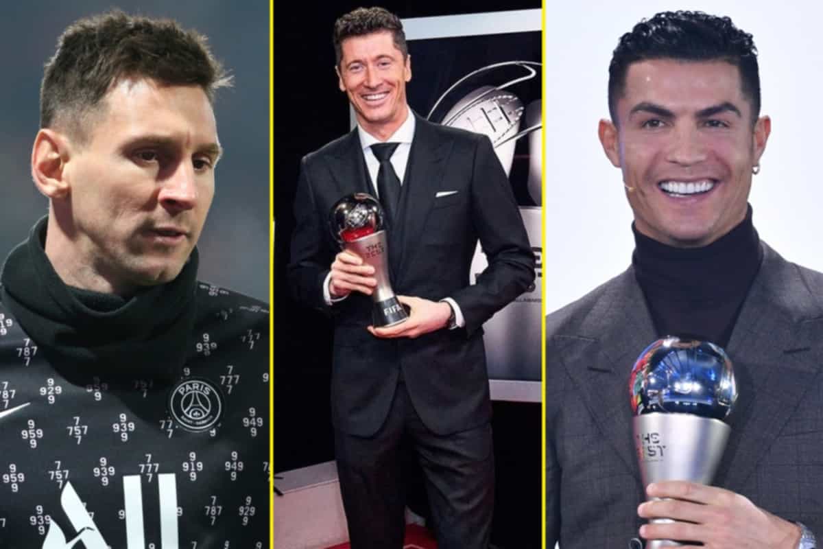 Cristiano Ronaldo nominated Robert Lewandowski, while Lionel Messi backed Paris Saint-Germain duo Neymar and Kylian Mbappe as FIFA Best voting results are revealed