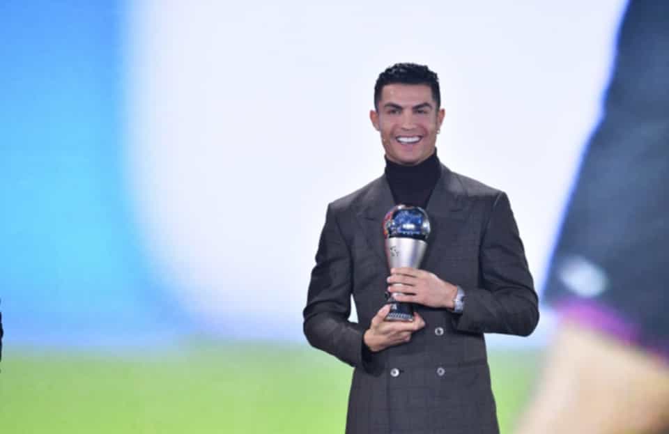 Ronaldo won the FIFA Special award on the night