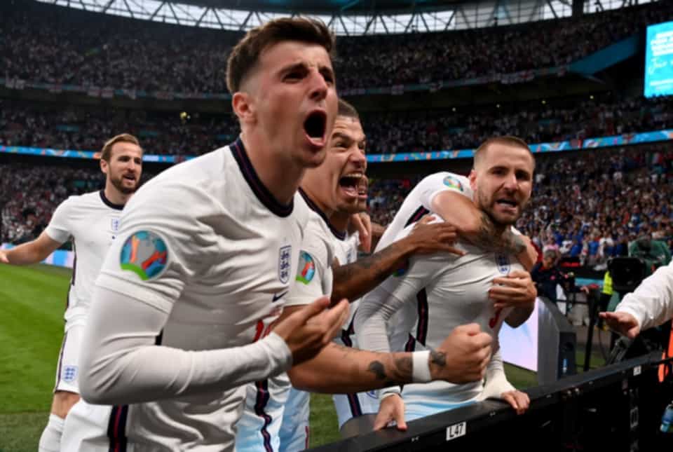 Celebrating Luke Shaw’s Euro 2020 final goal will live long in the memory