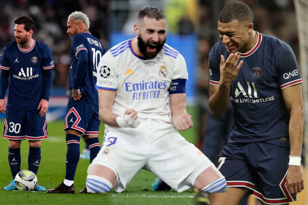 Karim Benzema labelled No.9 great as Paris Saint-Germain are told to ‘bore off’ with ‘lazy’ Lionel Messi, Neymar and Kylian Mbappe