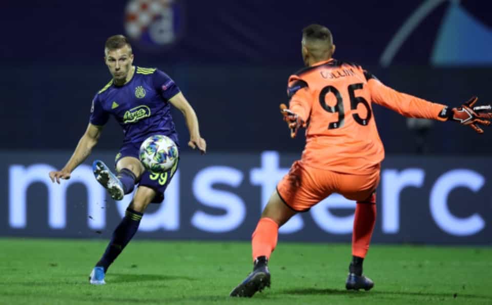 It was a dream debut for Orsic in the Champions League proper
