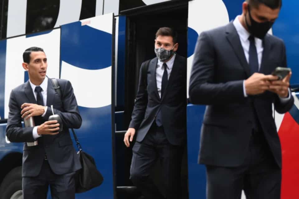 It will be the first time Messi gets on a bus for a Ligue 1 away game