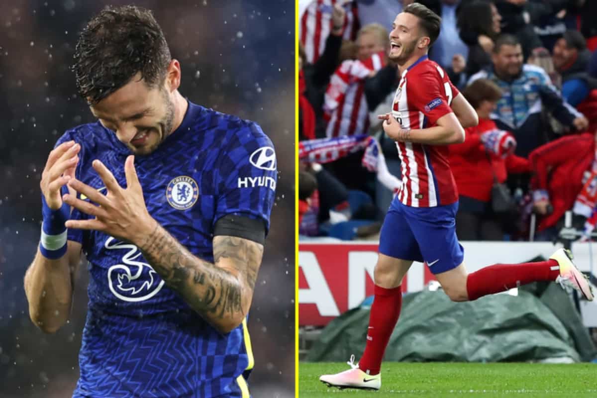 Saul once netted a Lionel Messi-esque goal for Atletico Madrid, now he is a bit-part loanee for Chelsea, whose fans cannot believe is the same player