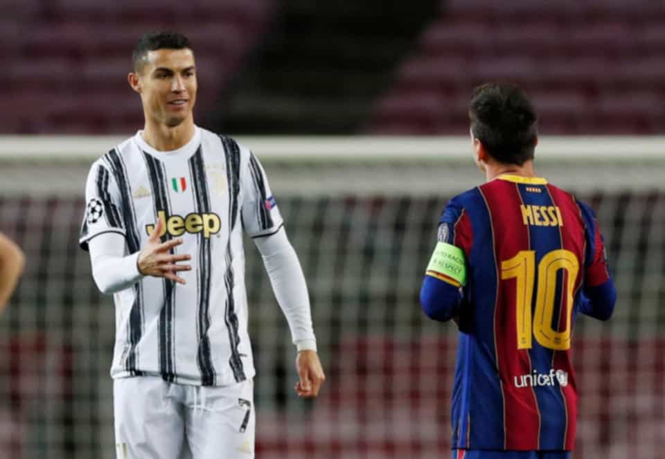 Messi and Ronaldo last played each other in the Champions League last season