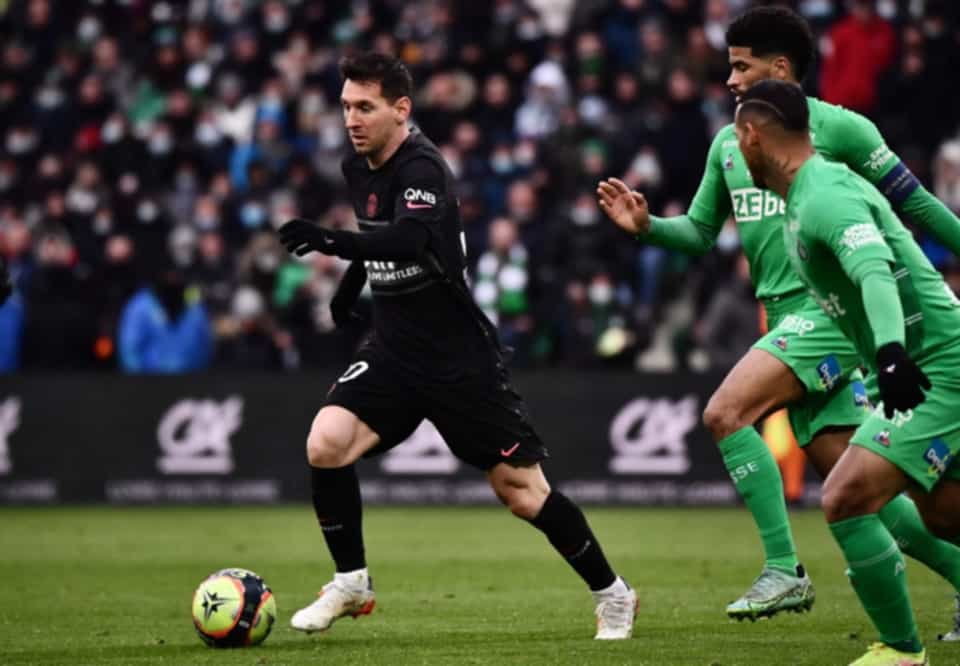 Messi has just one goal in seven Ligue 1 appearances this season
