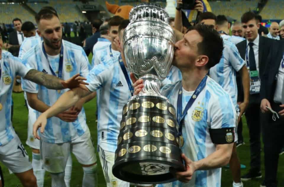 Despite a poor start to life with PSG, Messi’s incredible Copa America performance could see him beat Lewandowski to the top prize