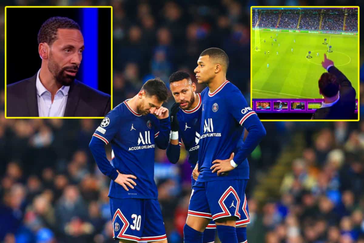 Rio Ferdinand says defensive actions of Lionel Messi, Neymar and Kylian Mbappe show why PSG will not win the ‘big trophies’ such as Champions League