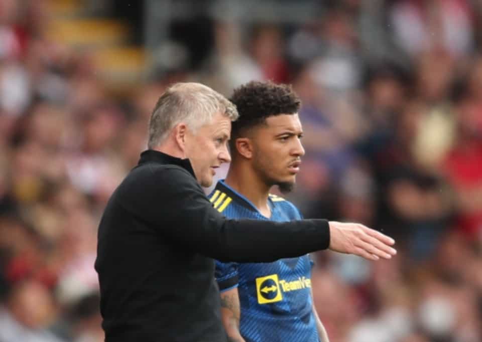 Sancho has found game time hard to come by at Man United