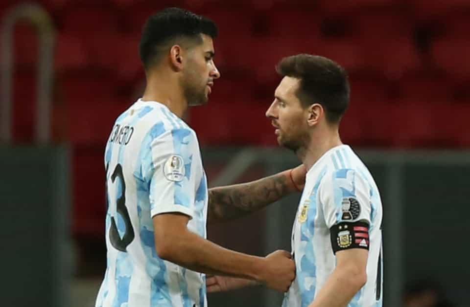 The two Argentinians grew close over the summer